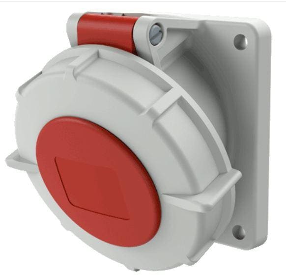 MENNEKES - PANEL MOUNTED RECPT 16A 5P 400V IP67