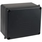 SOLERA - Caja estanca ciega 160x135x70 PG21 negro