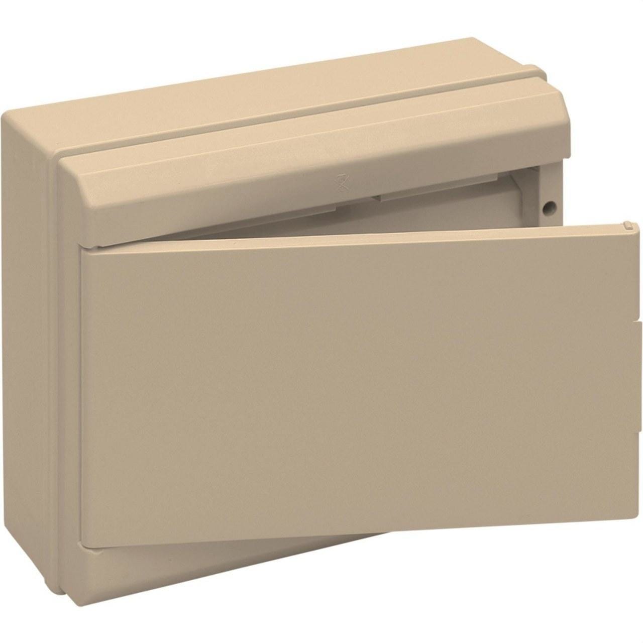 SOLERA - Caja distribución 240x192x68mm 12 elementos marfil