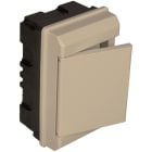 SOLERA - Caja ICP empotrar 115x188x55mm 1-4 elementos marfil