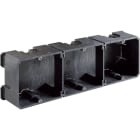 SOLERA - Caja empotrar universal 3 elementos