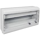 SOLERA - Caja distribución 348x192x68mm 18 elementos con tapa blanco