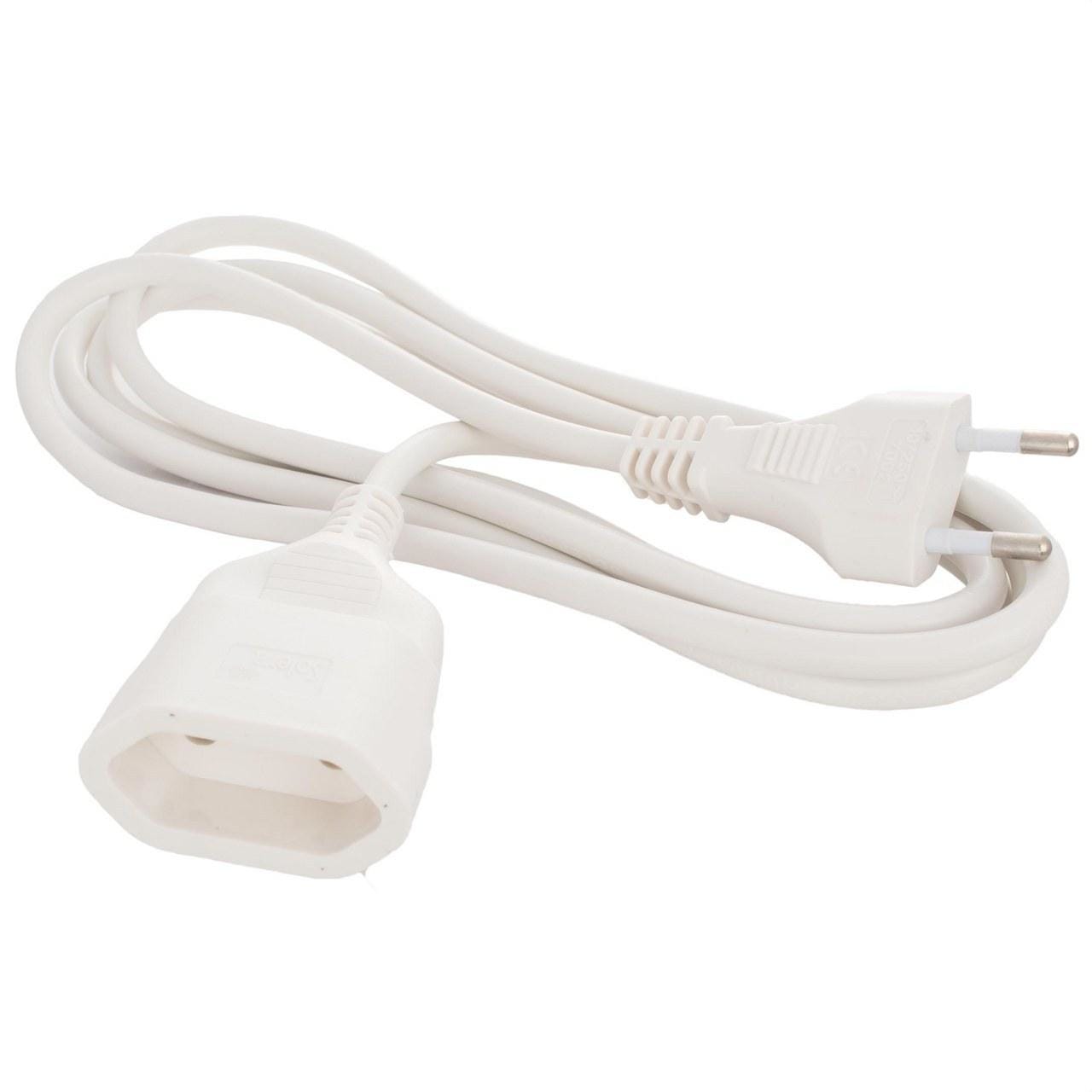 SOLERA - Prolongador clavija bipolar 10A cable 2x1mm²m