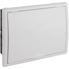 SOLERA - Caja de distribución de empotrar de 12 elementos 277x220x72mm marco y puerta blancos