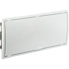 SOLERA - Caja de distribución de empotrar de 22 elementos 450x222x72mm marco y puerta blancos