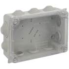 SOLERA - Caja estanca 153x110x65 8 conos tapa transparente