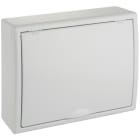 SOLERA - Caja de distribución de superficie de 12 elementos 302x247x104mm color blanco