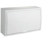 SOLERA - Caja de distribución de superficie de 18 elementos 407x247x104mm color blanco