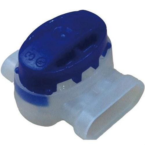 SOLERA - Conector estanco con gel cable flexible 3x1,5mm² azul