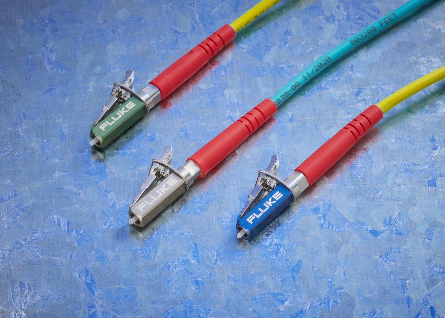 FLUKE NETWORKS - Kit multimodo EF TRC de 62,5 UM EF EM (2 SC/LC, 2 LC/LC), metal