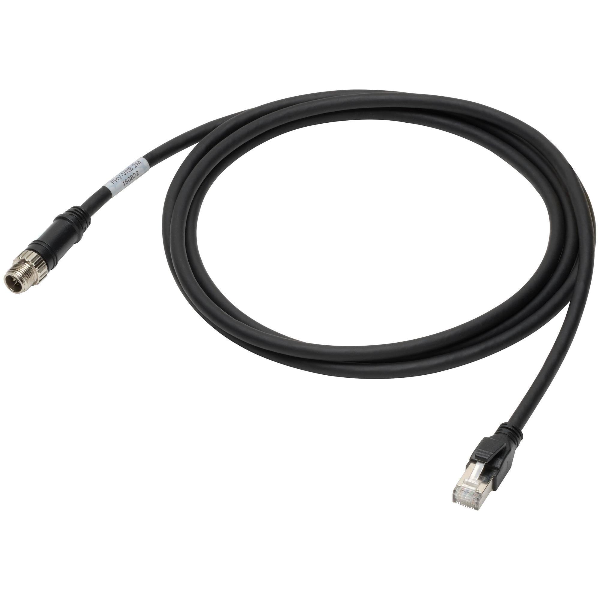 OMRON - Cable Ethernet FHV7, recto 5m, conector M12