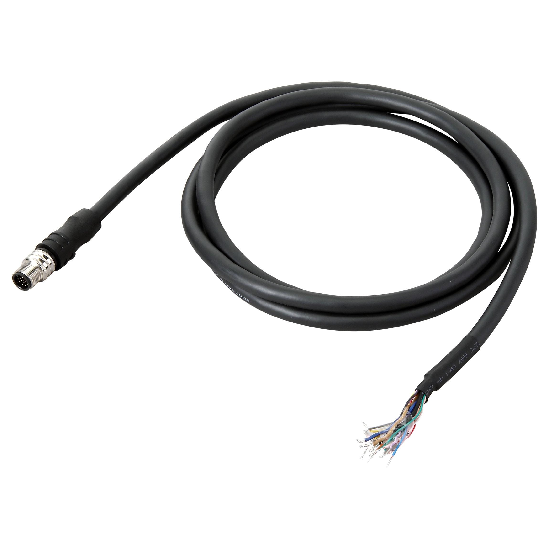 OMRON - Cable de alimentación/IO FHV7, recto de 5m, conector M12