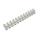 TRADEFORCE - REGLETA DE CONEXIÓN BLANCA 2,5MM CORTE FÁCIL