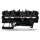 WAGO - Borna de paso para 4 conductores;1,5 mm²;Apropiado para aplicaciones Ex e II;negro