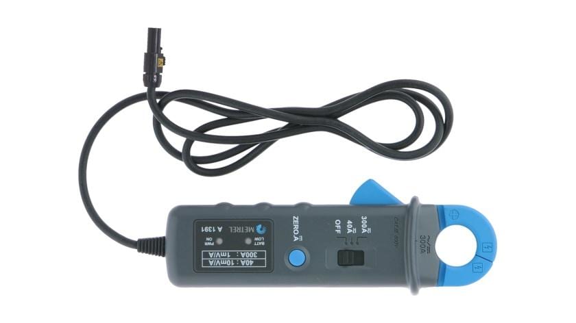 METREL - Pinza amperimétrica A 1391 PQ AC / DC 40/300A 1V