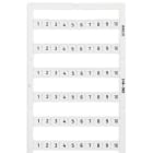 WAGO - Tarjeta de marcaje Mini-WSB;en forma de tarjeta;con impresión;blanco