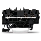 WAGO - Borna de paso para 3 conductores;1,5 mm²;Apropiado para aplicaciones Ex e II;negro