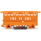 WAGO - Adaptador de fijación Serie 221 - 4 mm²; p/mont. sobre carril 35/mont.atornill.  naranja