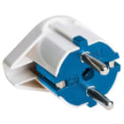 SOLERA - Clavija bipolar TT lateral 10/16A 250V blanco