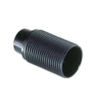 SOLERA - Portalámparas E14 2A 250V cuerpo roscado negro