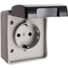 SOLERA - Base enchufe 2P+TT lateral 16A 250V certificada VDE