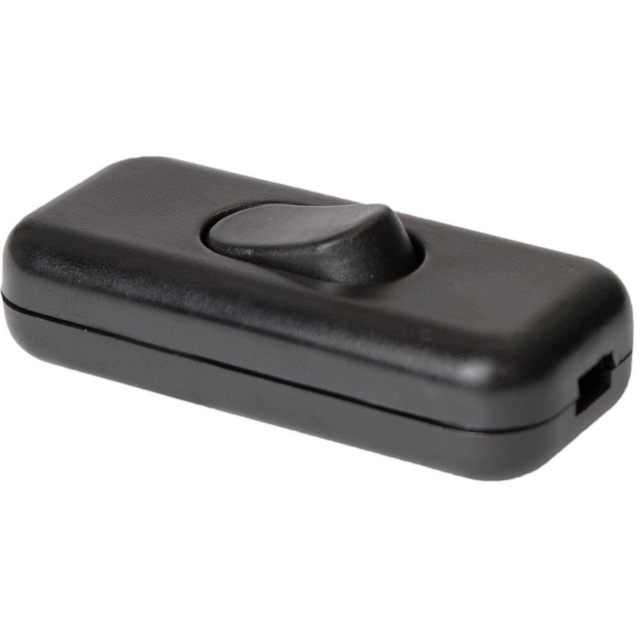 SOLERA - Interruptor 4A tecla basculante termoplástico negro