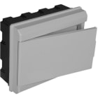 SOLERA - Conjunto caja+tapa+marco+puerta 230x188x55 gris