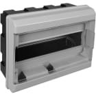 SOLERA - Conjunto caja+tapa+marco+puerta transparente 230x188x55 gris