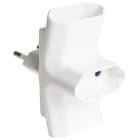 SOLERA - ADAPTADOR 3 TOMA BIPOLAR 10A 250V