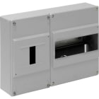 SOLERA - Caja distribución superficie 8 elementos+4 precintables 277x188x55mm gris