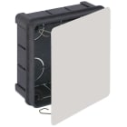 SOLERA - Caja 100x100x45 con tapa blanco garra metálica