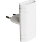 SOLERA - Adaptador 2 tomas bipolar 10A diámetro 4 fundas+obturador