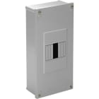 SOLERA - Caja distribución superficie 4 elementos 63A 125x270x68mm gris