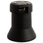 SOLERA - Portalámparas con rosca E-27 4A 250V para cable rectangular de 5x13mm