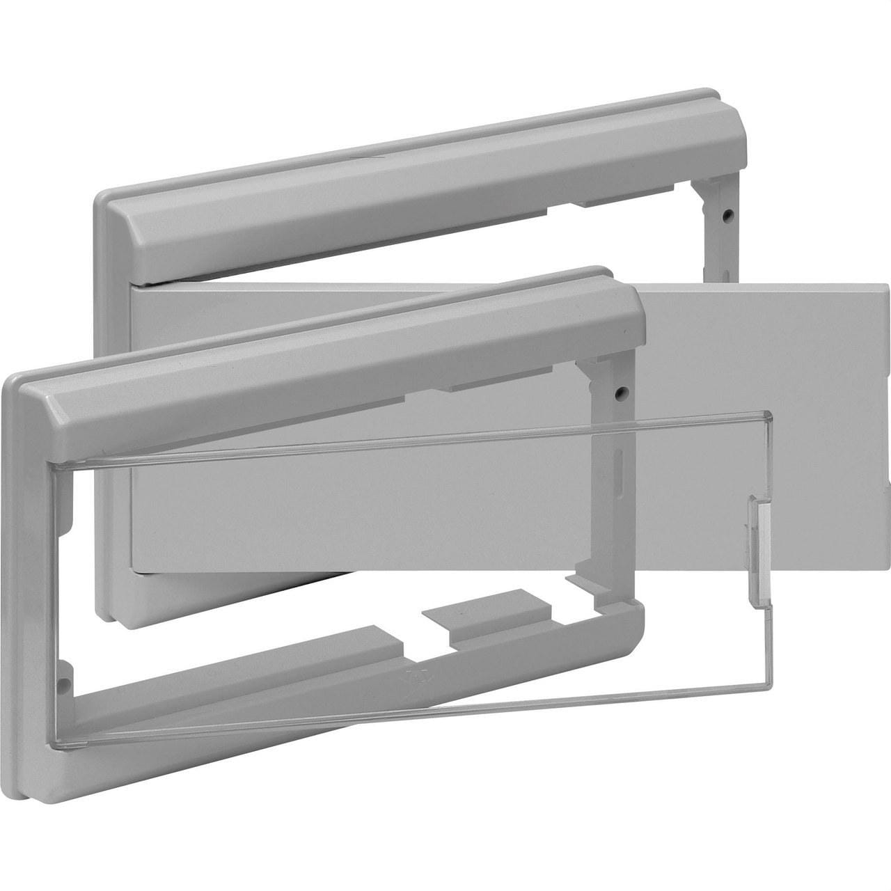 SOLERA - Marco gris puerta transparente para 198-780-785