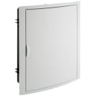 SOLERA - Caja de distribución de empotrar de 28 elementos 320x420x75mm marco y puerta blancos
