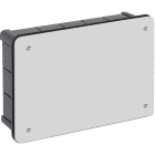 SOLERA - Caja 160x100x50 tapa blanca con tornillos