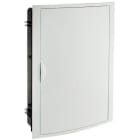 SOLERA - Caja de distribución de empotrar de 42 elementos 360x528x86mm marco y puerta blancos