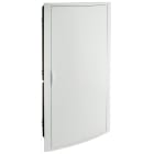 SOLERA - Caja de distribución de empotrar de 56 elementos 320x670x75mm marco y puerta blancos