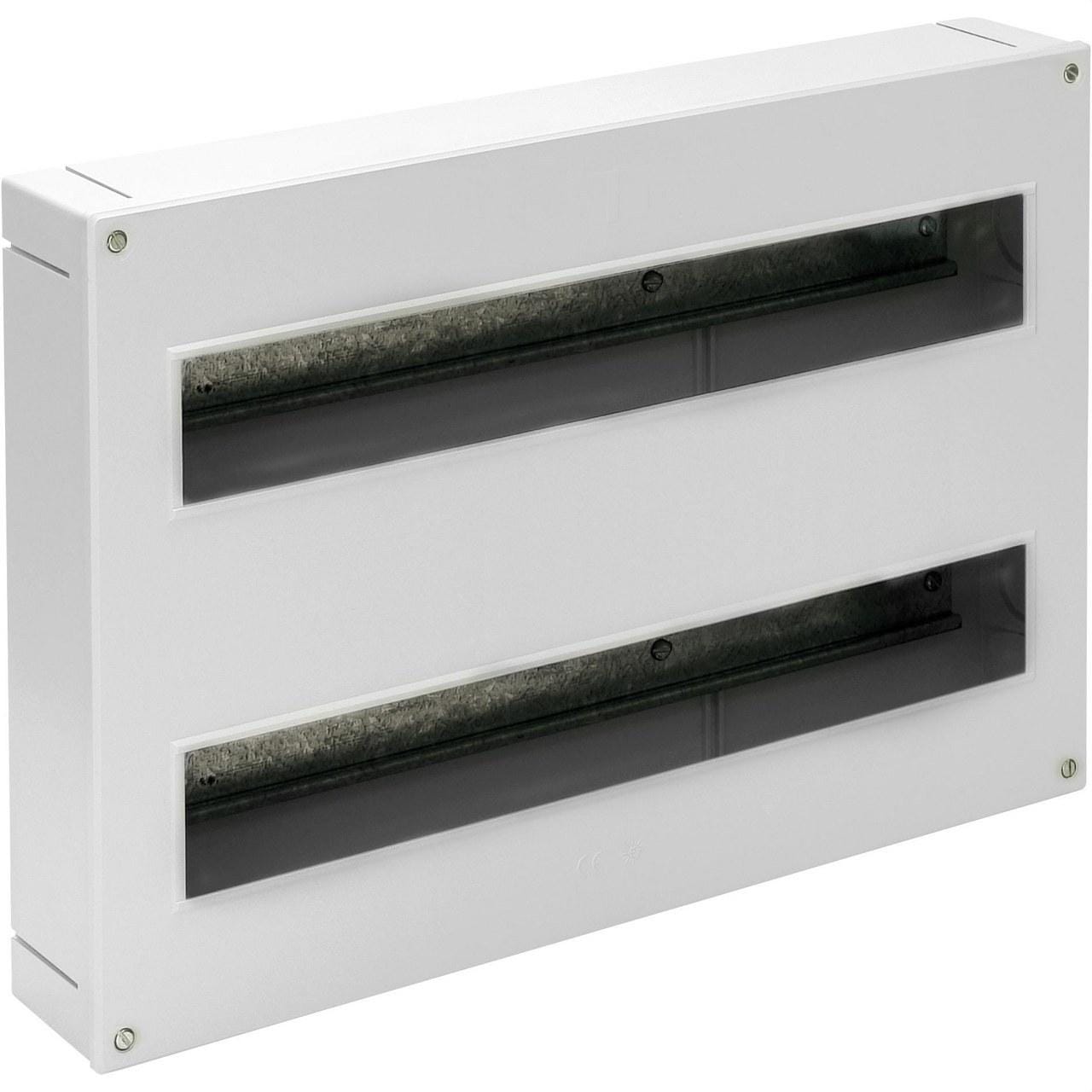 SOLERA - Caja superficie distribución 38 elementos blanca