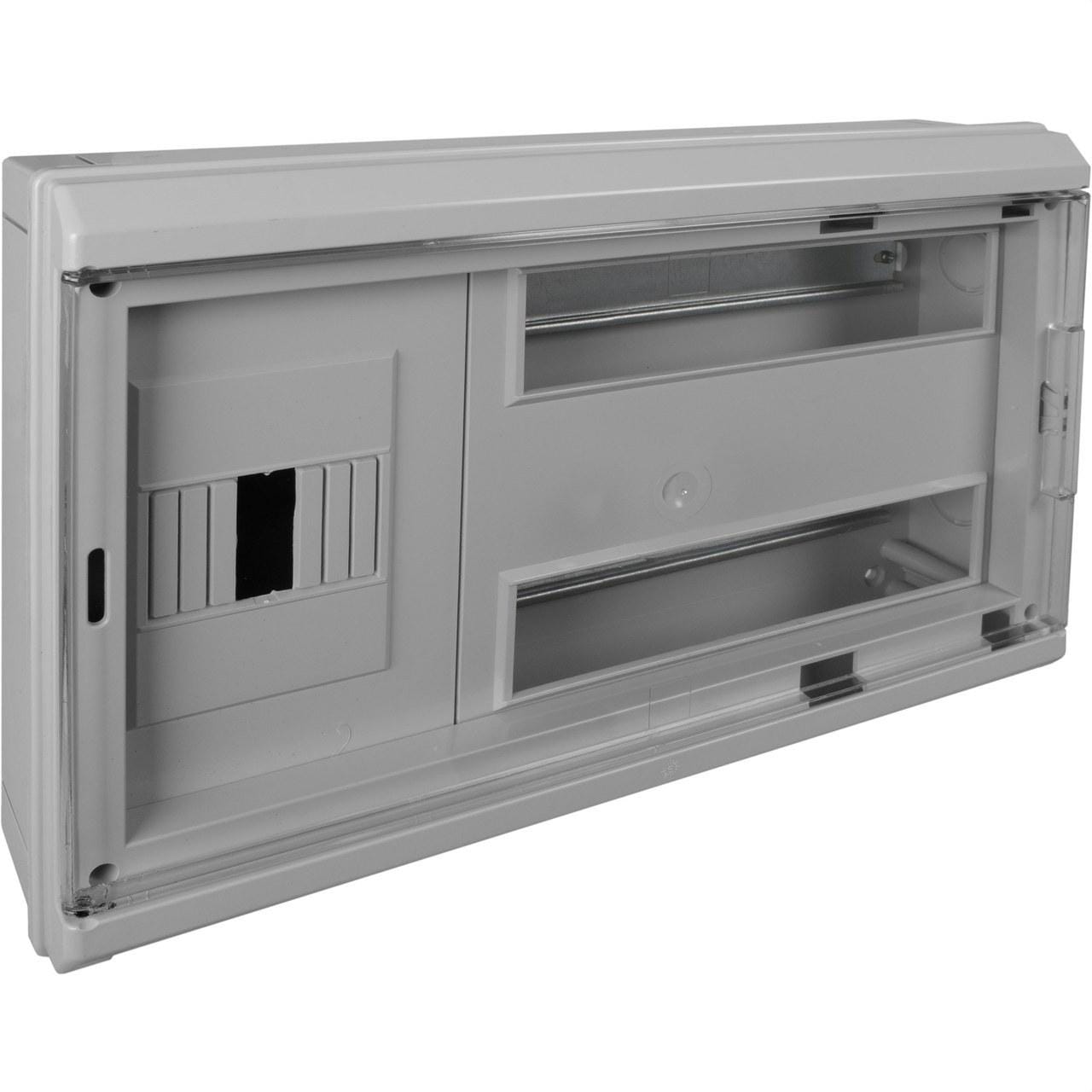 SOLERA - Caja distribución ICP 410x270x68 1-4 elementos tapa gris