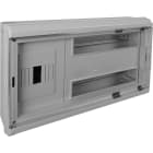 SOLERA - Caja distribución ICP 410x270x68 1-4 elementos tapa gris