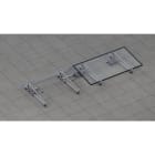 SUNFER - A29.1H-1-A Elemento A Soporte inclinado lastrado para cubierta plana, horizontal