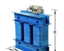 TECNOTRAFO - Autotransformador trifásico AT 2kVA IP00 400/230V N reversible