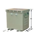 TECNOTRAFO - Autotransformador trifásico AT 2kVA IP23 400/230V N reversible