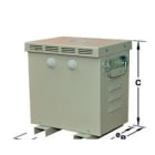 TECNOTRAFO - Autotransformador trifásico AT 8kVA IP23 400/230V N reversible