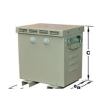 TECNOTRAFO - Autotransformador trifásico AT 13kVA IP23 400/230V N reversible