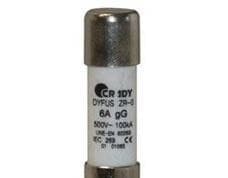 CRADY - Fusible cilíndrico ZR-0 (10,3x38) 10A clase-gG