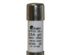 CRADY - Fusible cilíndrico ZR-1 (14x51) 20A clase-gG