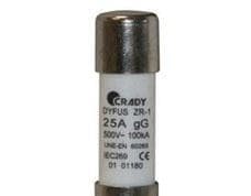 CRADY - Fusible cilíndrico ZR-1 (14x51) 32A clase-gG